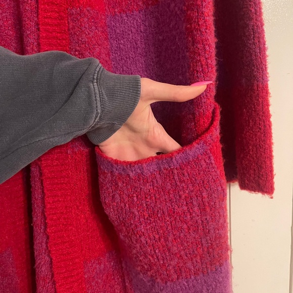 Do+Be Plaid Cardigan - Picture 3 of 6